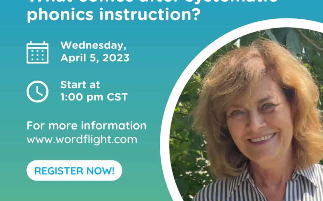 The Science of Reading fluently: What comes after systematic phonics instruction?