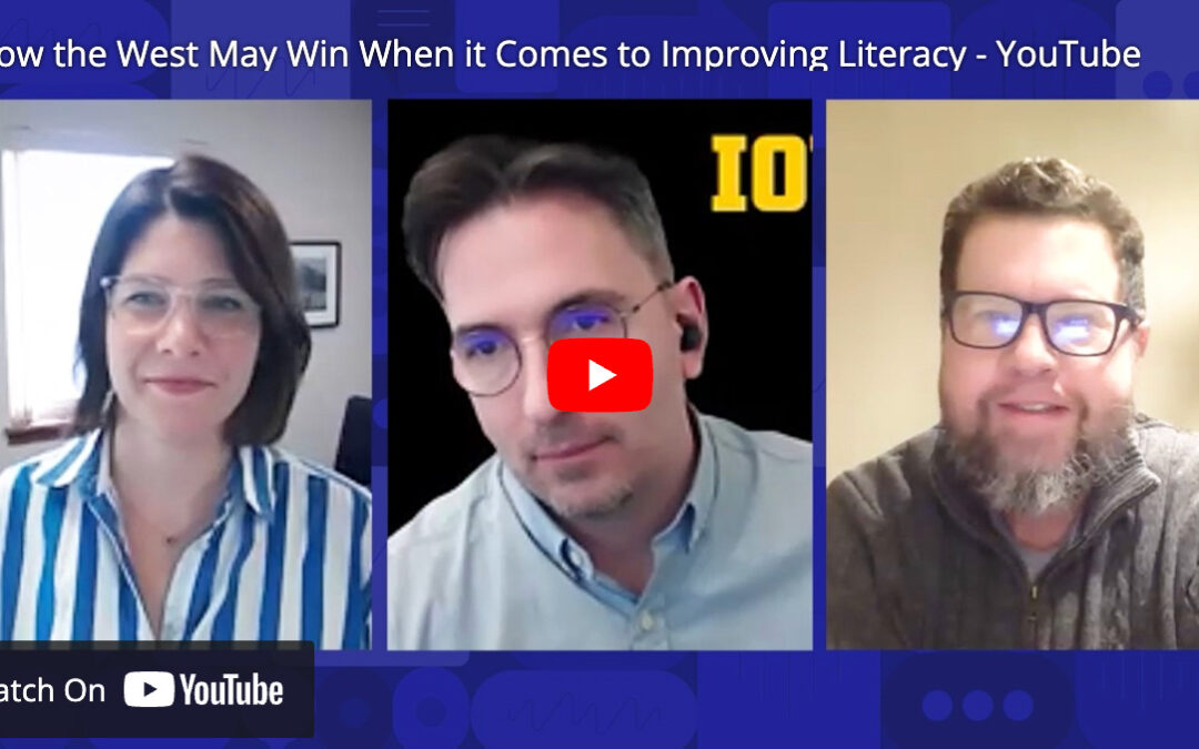 How The West May Win When It Comes To Improving Literacy